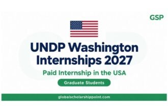 UNDP Washington Internships 2027 paid graduate internship in the USA