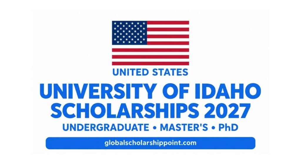 University of Idaho Scholarships 2027 in USA for international students