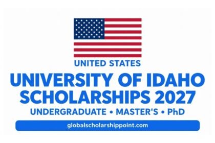 University of Idaho Scholarships 2027 in USA for international students