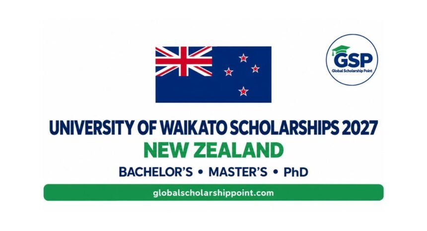 University of Waikato Scholarships 2027 in New Zealand for international students