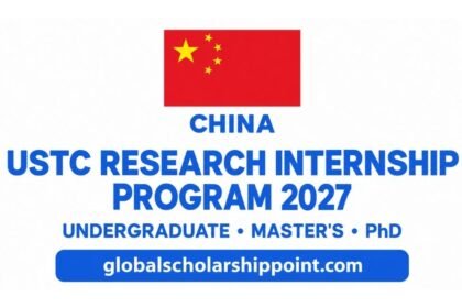 USTC Research Internship Program 2027 in China for international students