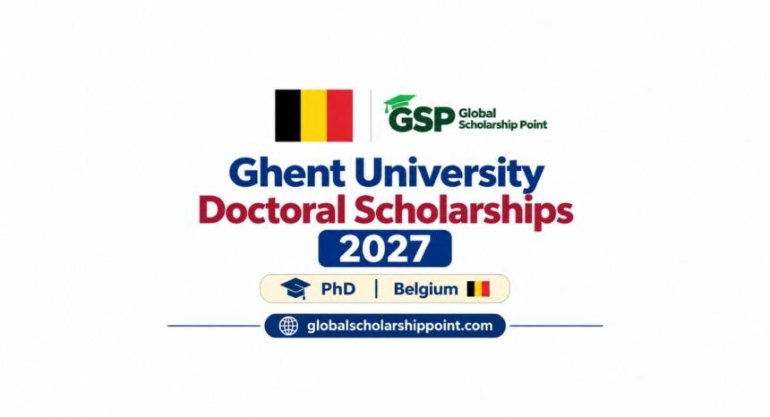 Ghent University Doctoral Scholarships 2027 in Belgium for PhD researchers