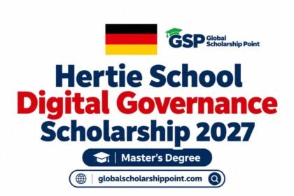 Hertie School Scholarship 2027 in Germany for international students