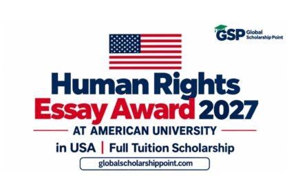 Human Rights Essay Award 2027 in USA full tuition scholarship