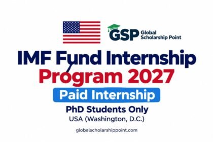 IMF Fund Internship Program 2027 in USA – Paid PhD Internship