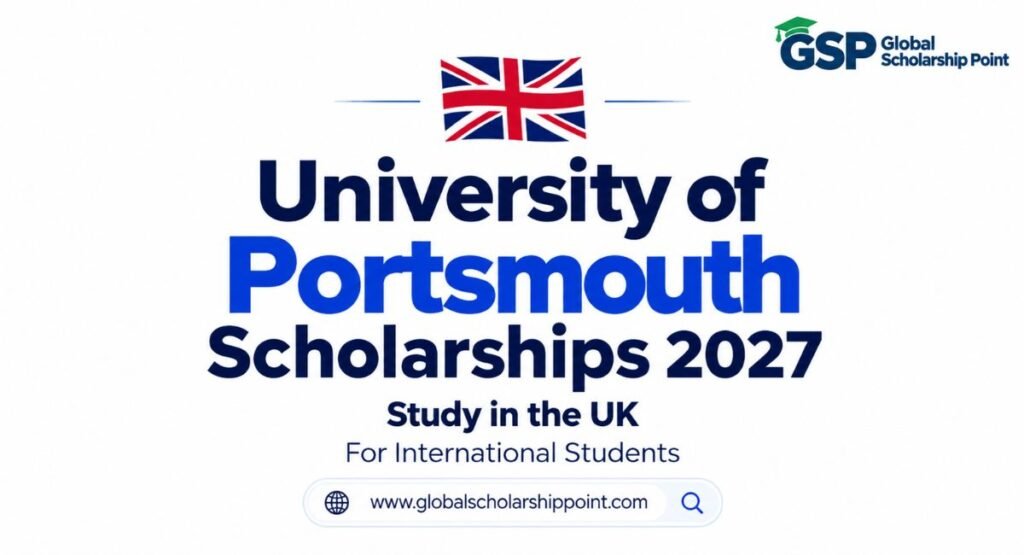 University of Portsmouth Scholarships 2027 in UK for international students