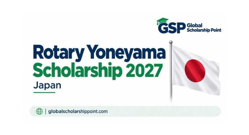 Rotary Yoneyama Scholarship 2027 in Japan for international students