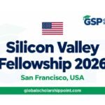 Use wording that describes the actual image. For a title graphic: “Silicon Valley Fellowship 2026 in USA — Global Scholarship Point.