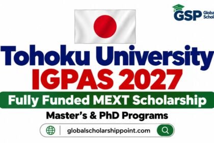Tohoku University IGPAS 2027 MEXT Scholarship in Japan