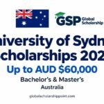 University of Sydney Scholarships 2027 in Australia offering up to AUD $60,000