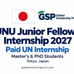 UNU Junior Fellows Internship 2027 in Tokyo, Japan